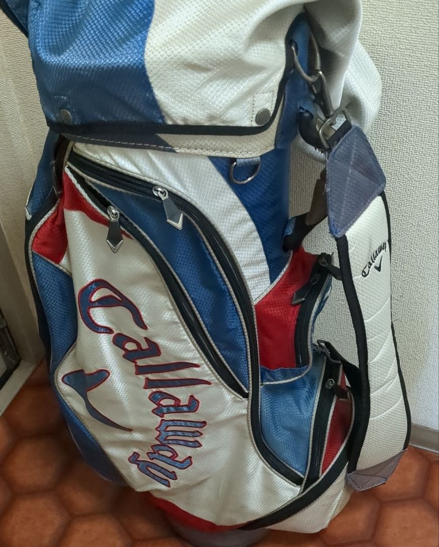 Callaway キャディバッグ 青赤白