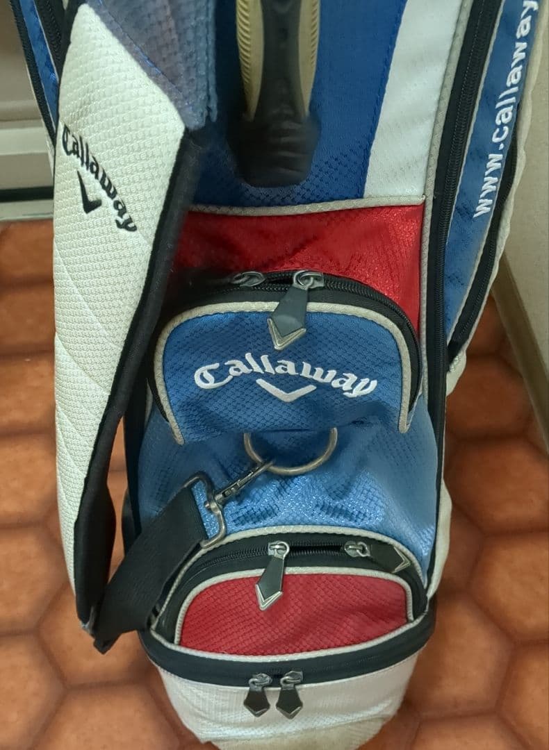 Callaway キャディバッグ 青赤白
