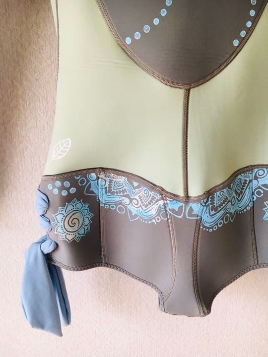 ウェットスーツ スプリング ダイビング ロンスプ ワンピース水着 レディース