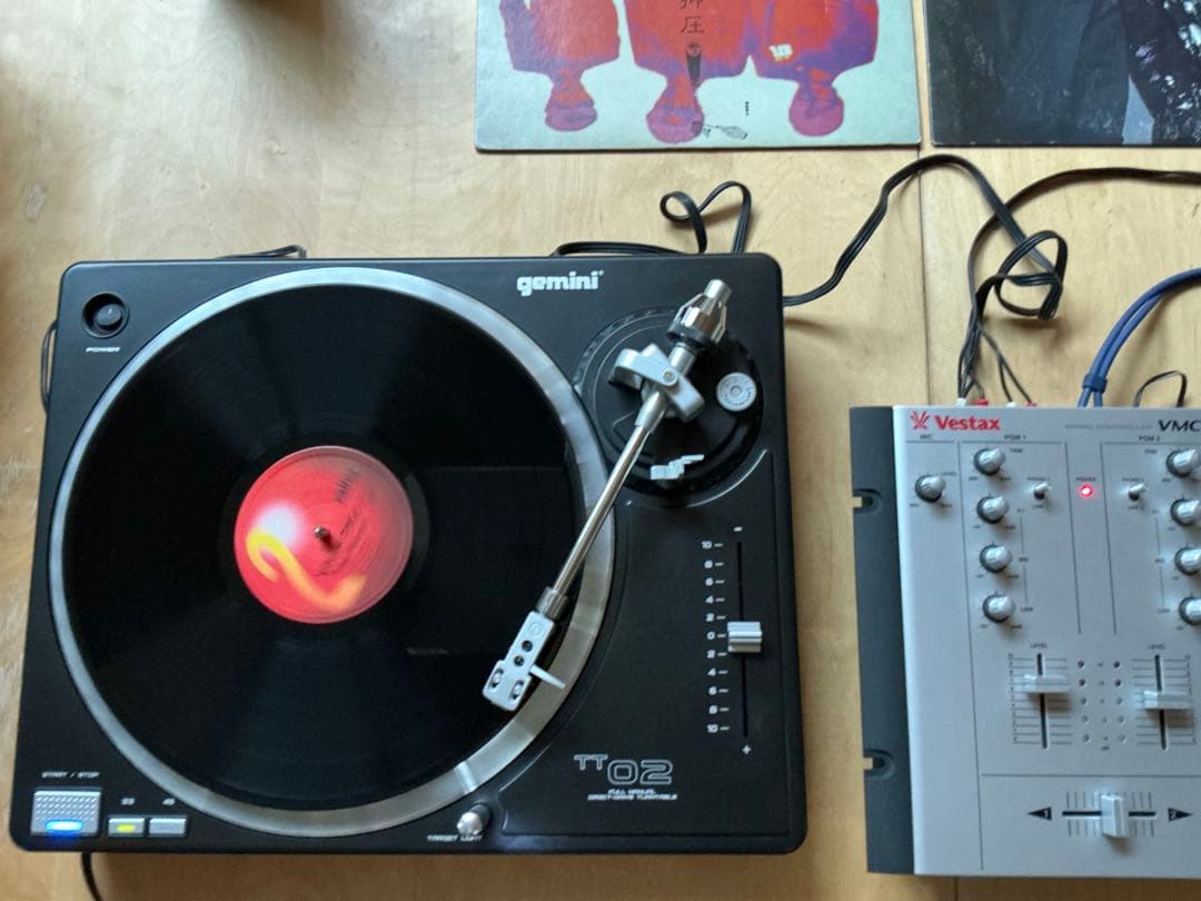 gemini TT02 ジェミナイ ターンテーブル カートリッジ付属