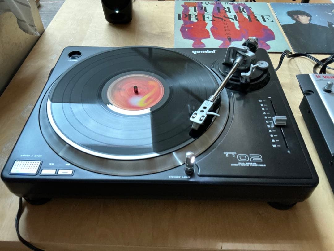 gemini TT02 ジェミナイ ターンテーブル カートリッジ付属