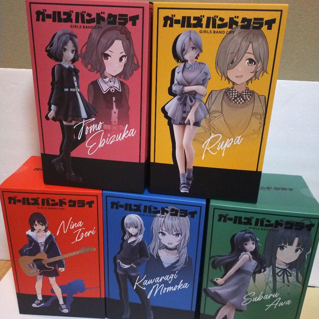 ガールズバンドクライ ノンスケールフィギュア　全5種セット