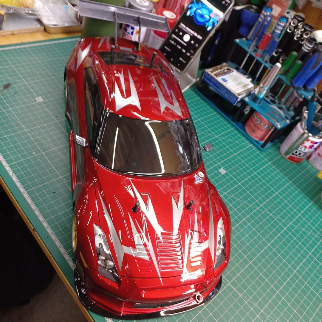 C*M様 タミヤ ラジコンTA04PRO O/H済み35GT-Rボディ,メカ新品