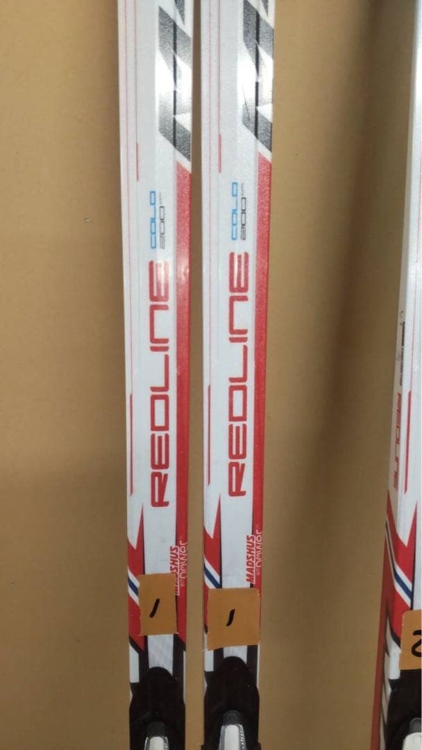MADSHUS REDLINE COLD スキー 3本セット