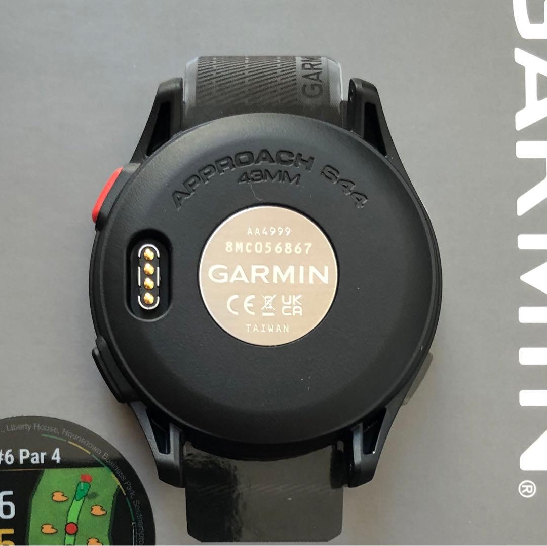 【超美品】GARMIN Approach S44 ゴルフGPSナビ ブラック