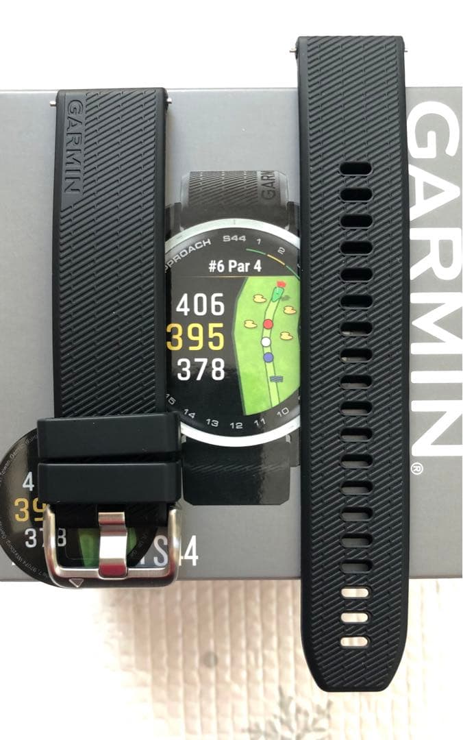 【超美品】GARMIN Approach S44 ゴルフGPSナビ ブラック