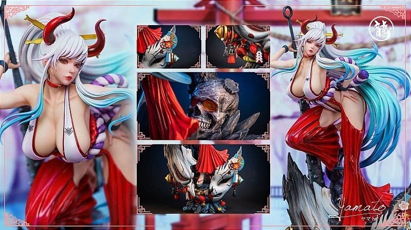 ワンピース ヤマト ガレージキット スタチュー フィギュア