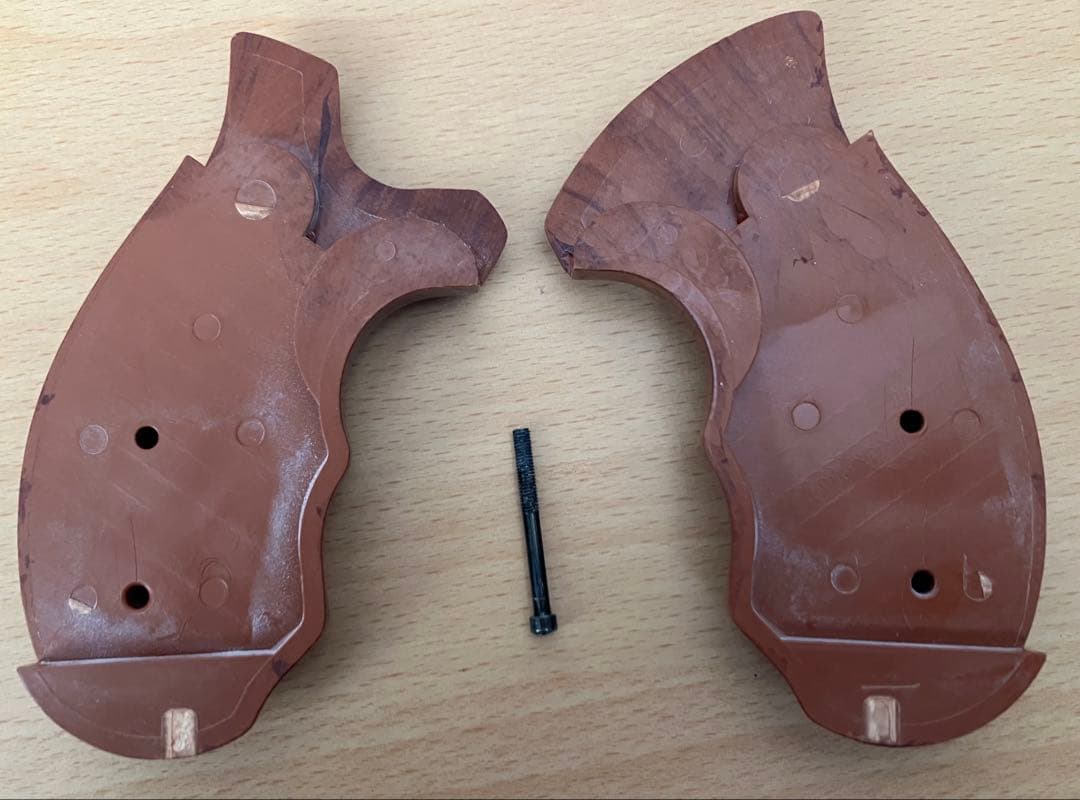 コクサイモデルガン　Kフレーム用プラスチック樹脂グリップ