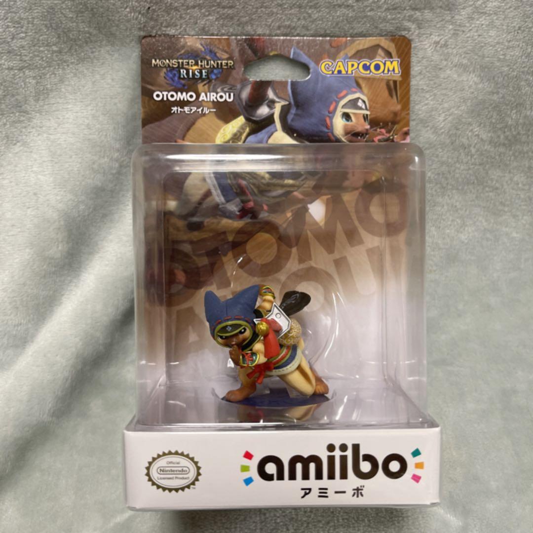 amiibo アミーボ モンスターハンターライズ オトモアイルー CAPCOM
