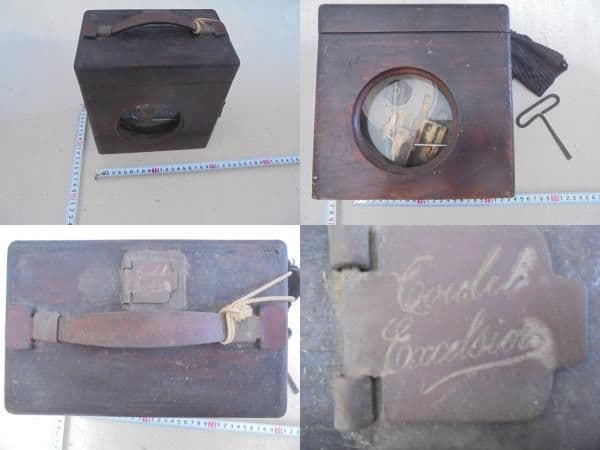 AKa6866　ＮＨ式　競翔記録時計　レース鳩時計？　旧日本軍？　詳細不明