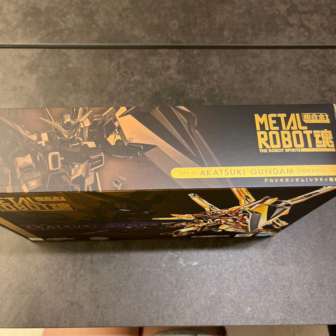 新品未開封　L ROBOT魂SIDE MS アカツキガンダムシラヌイ装備