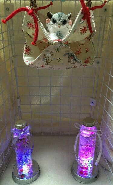 モモンガハウス(うさぎ花柄)Ver.2   春(夏)秋仕様  1900円