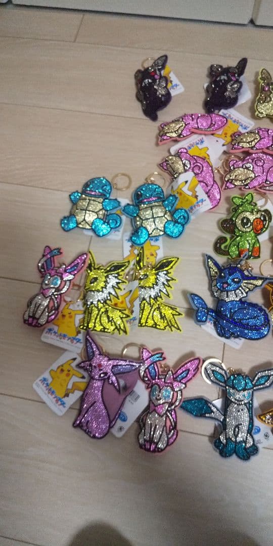 ポケモン ラインストーン40個以上　ぬいぐるみ10種