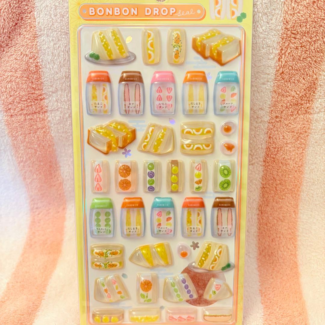 BONBON DROP ボンボンドロップ 和柄シリーズ シール ６枚セット