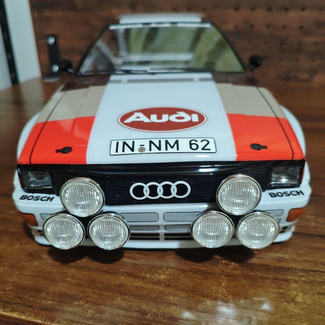 タミヤ　アウディ　クワトロ　ラリー　ボディ