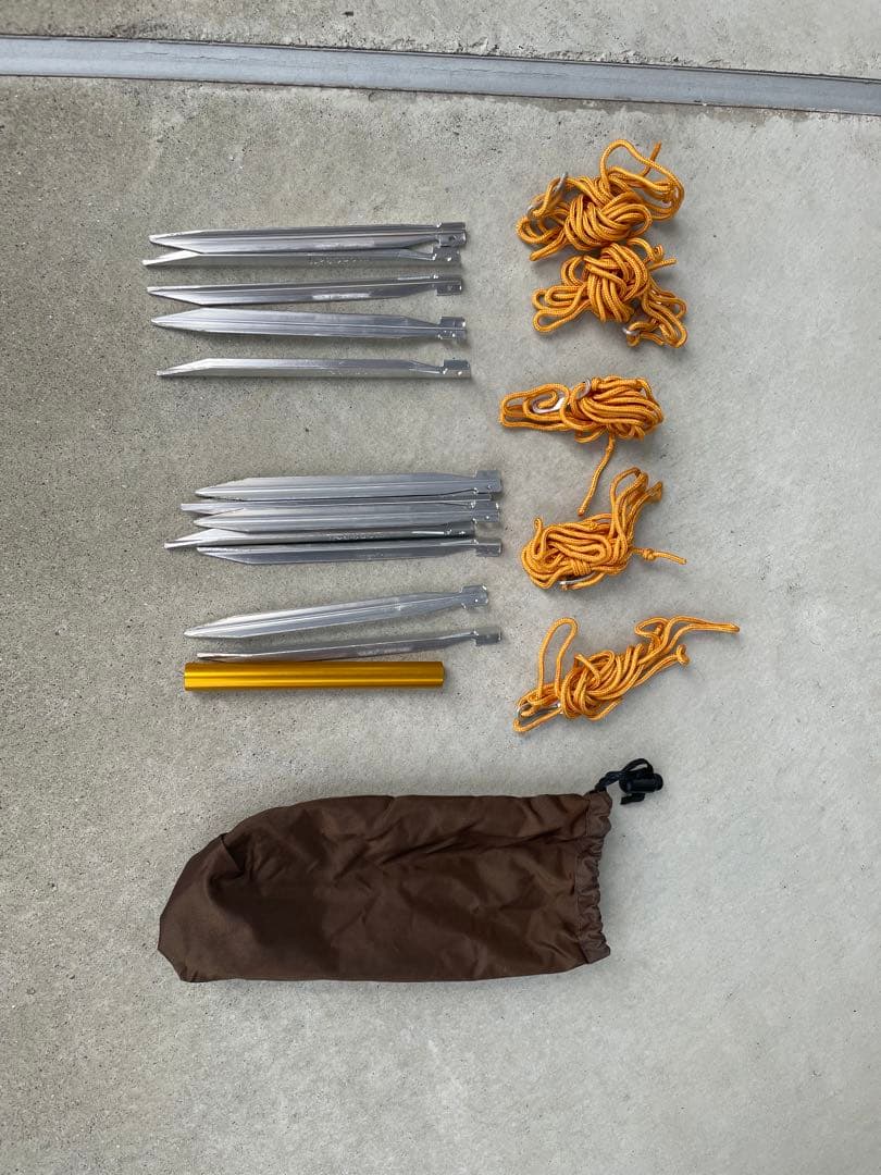 mont-bell クロノスドーム2型　オレンジ