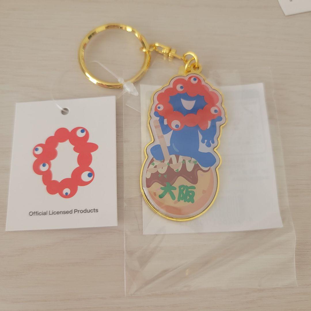 【新品】ミャクミャク 大阪キャラクター キーホルダー ピンバッチ