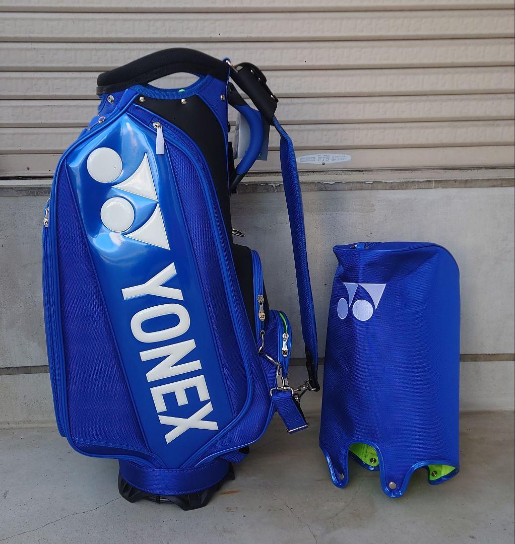新品未使用！ヨネックスキャディバッグ　ツアーモデル　フード付き