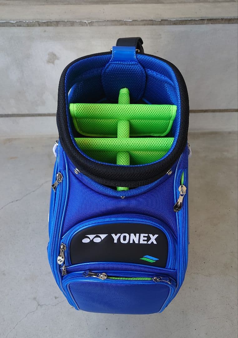 新品未使用！ヨネックスキャディバッグ　ツアーモデル　フード付き