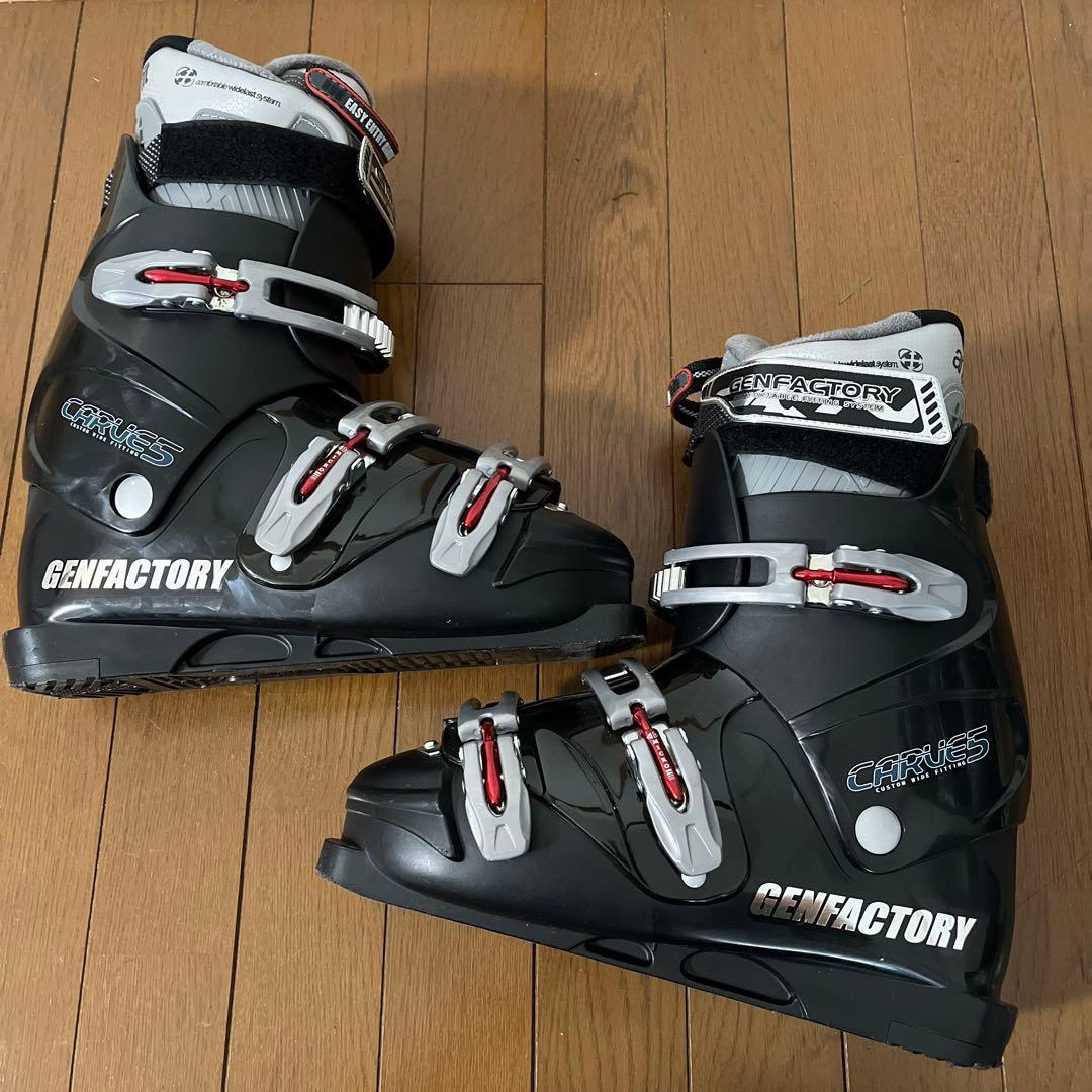 GENFACTORY スキー用ブーツ ブラック　日本製