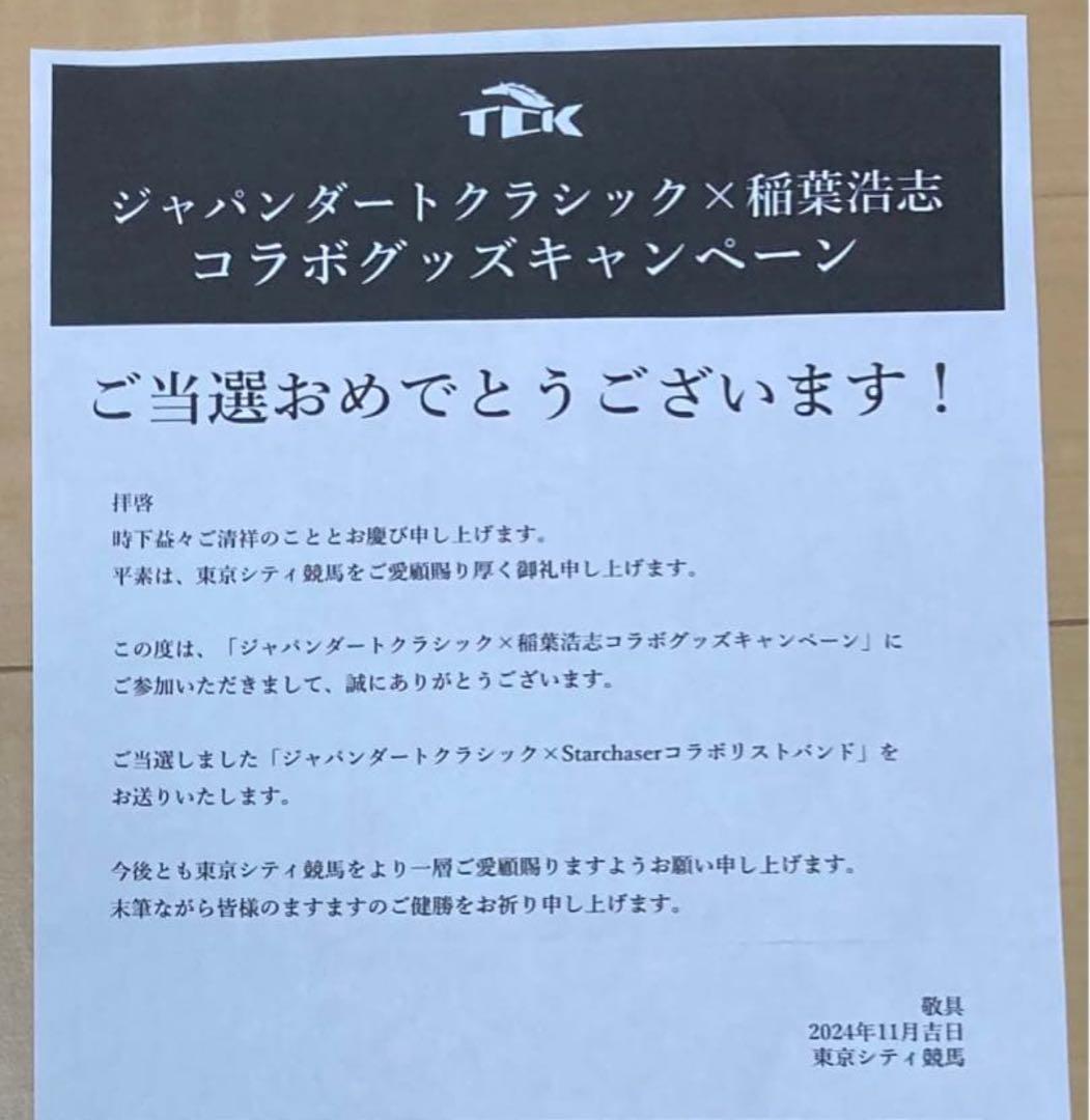 稲葉浩志 非売品リストバンド