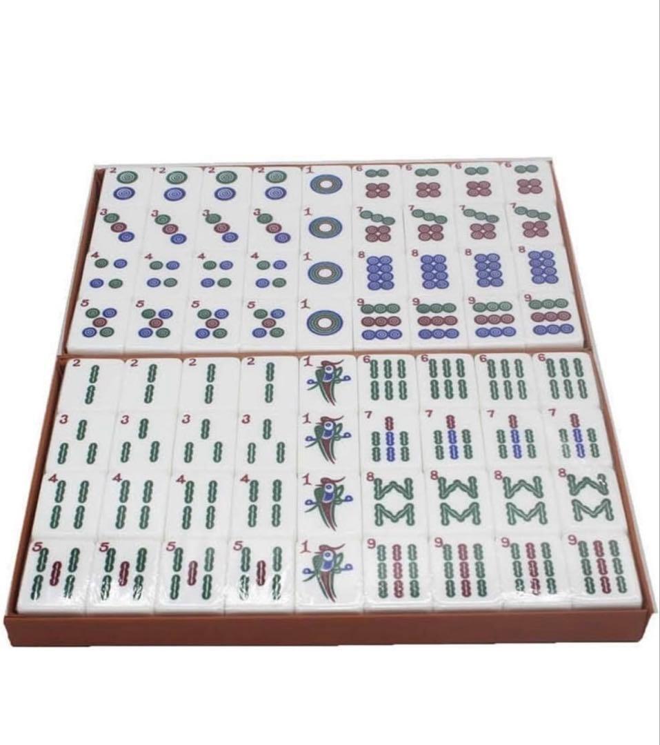 未開封麻雀セット英語版American Mahjong