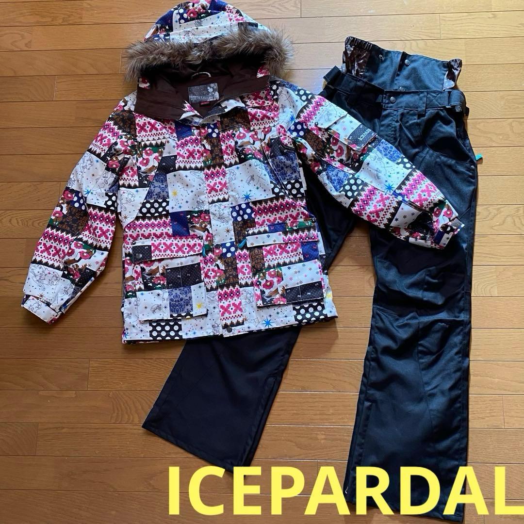 超美品　ICEPARDAL スキー　スノボ　スノーボード　ウェア　9（XS）