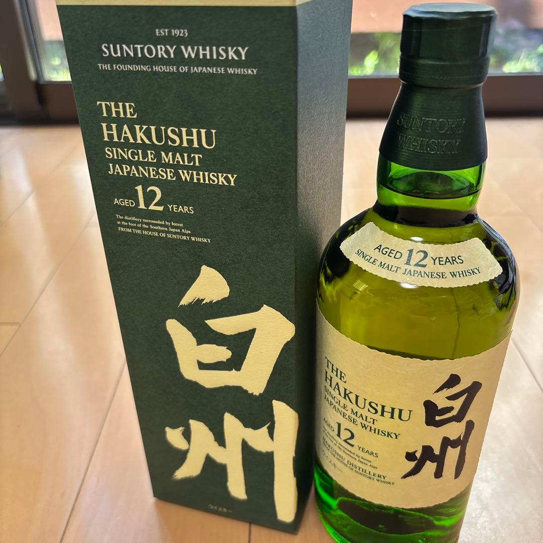 や*ん様 SUNTORY HAKUSHU 12年 シングルモルトウイスキー 70