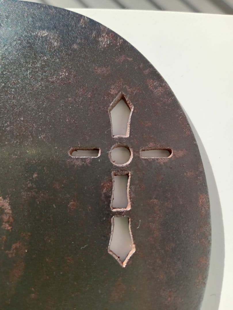 刀匠鐔（キリシタン鍔）　江戸時代初期