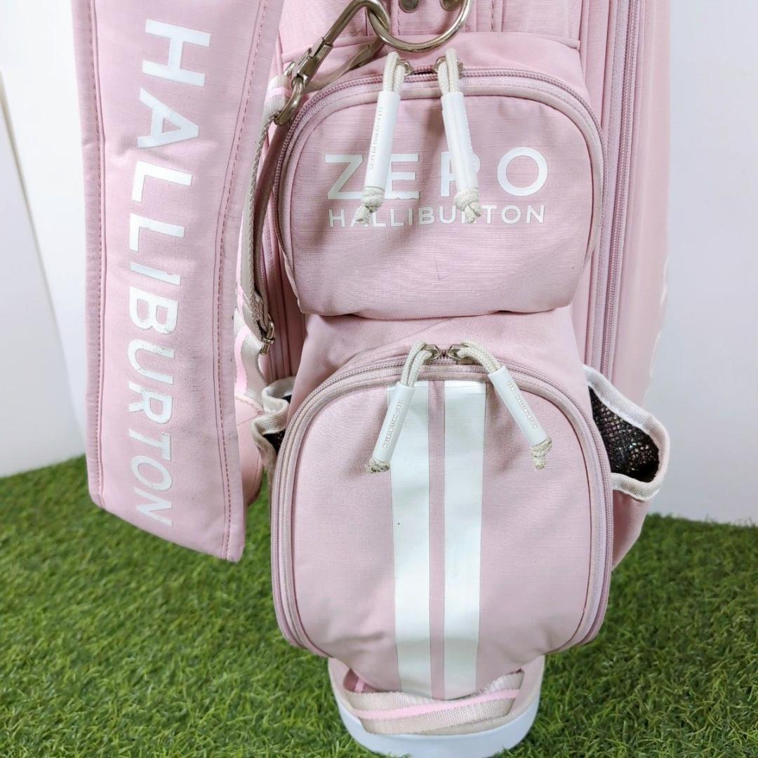 ZERO HALLIBURTON ゼロハリバートン ゴルフキャディバッグ ピンク