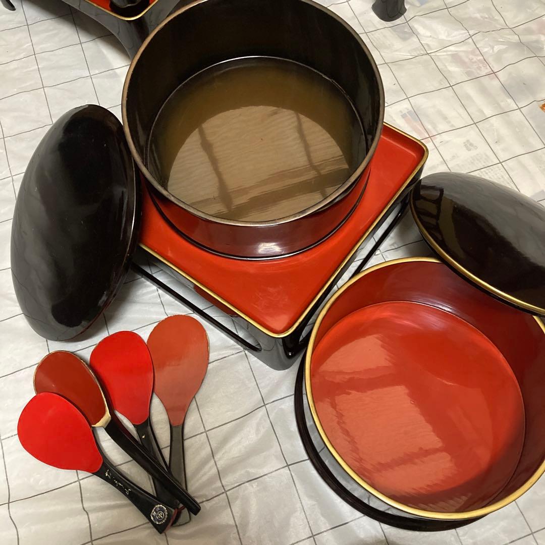 漆器 10組セット 大正末〜昭和初期の時代