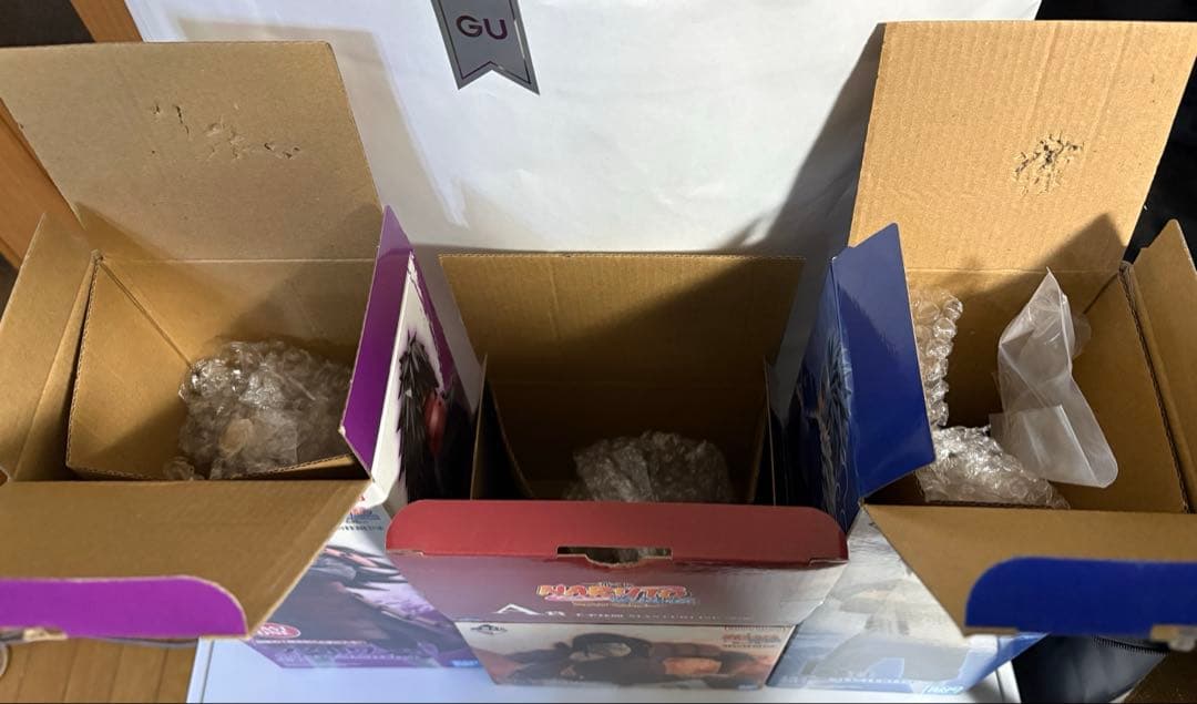 箱有り　一番くじNARUTO疾風伝 繋がる思い マダラ 扉間 柱間 3体セット