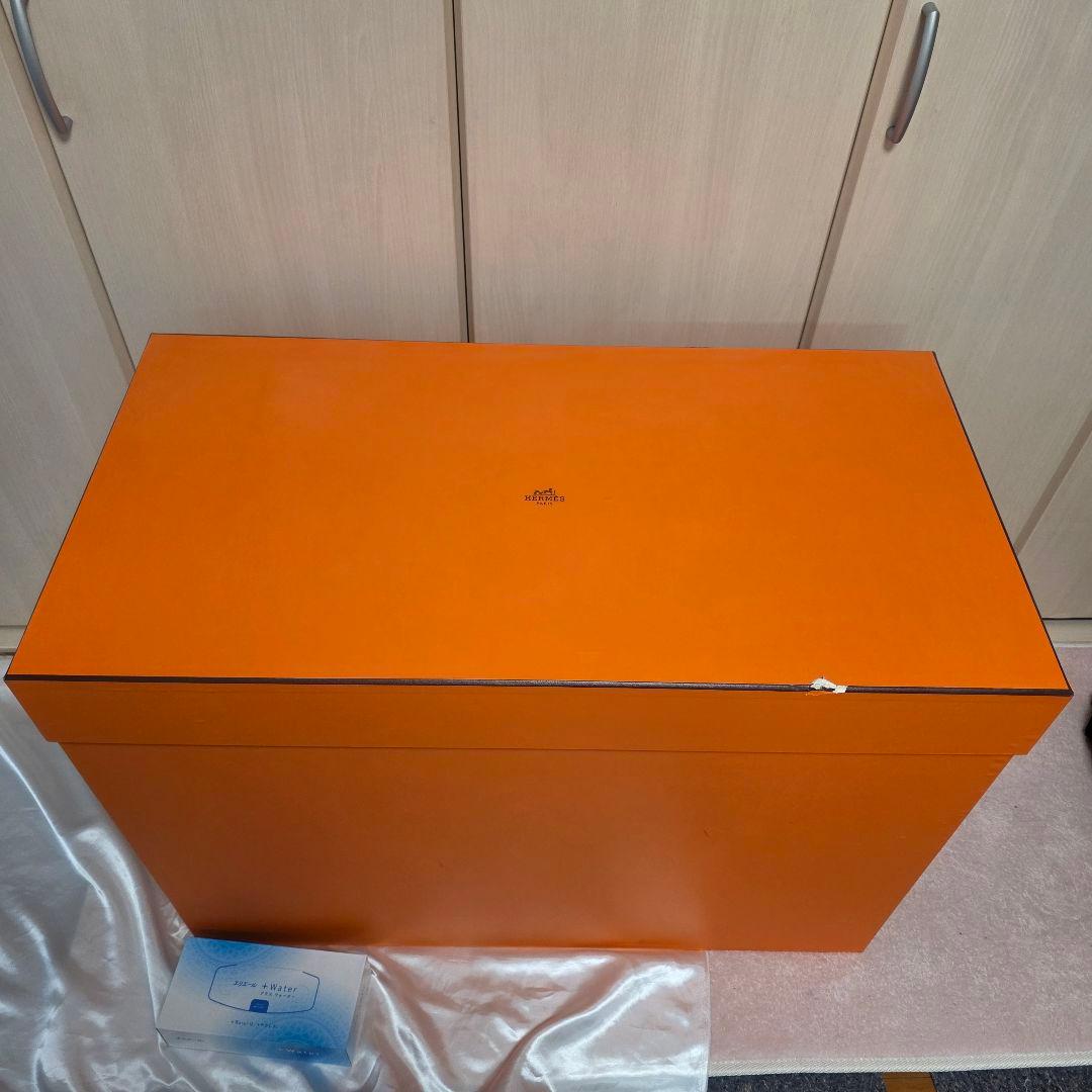 エルメス　HERMES　超巨大　空箱　揺り木馬　空き箱　インテリア