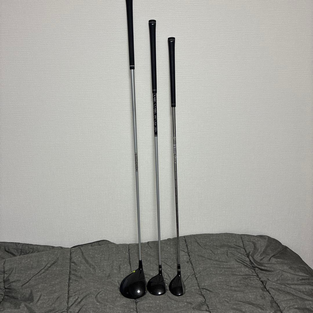 NIKE ナイキゴルフ　ドライバー　ヘアウェイウッド　ユーティリティ　三本セット