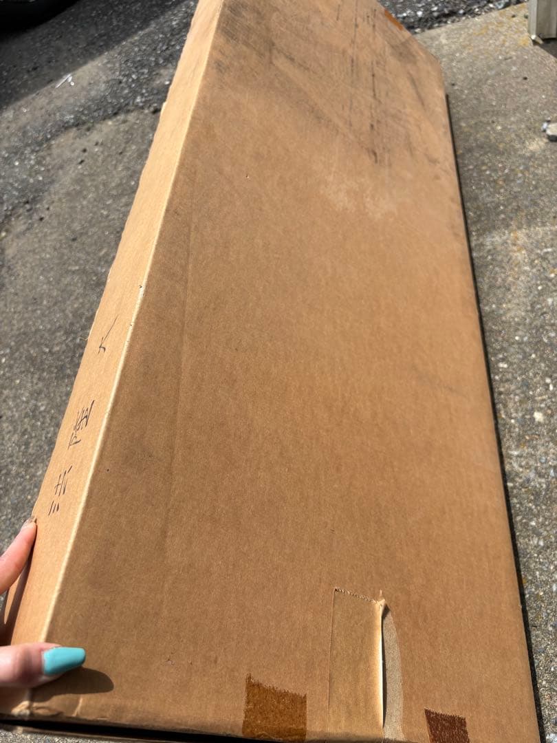 【秀峰銘】山水図屏風 風景図約259×116㎝ 金紙 片面 六曲 屏風 日本画