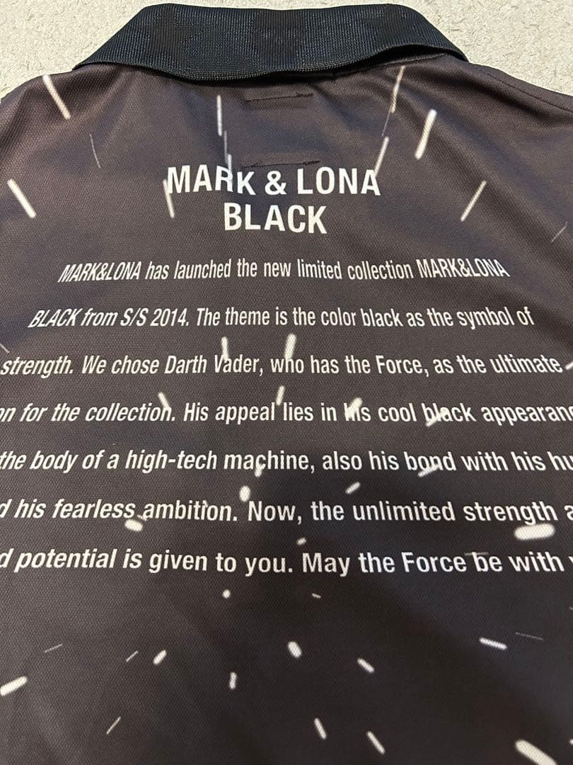 マーク&ロナ　スターウォーズコラボ　ポロシャツ