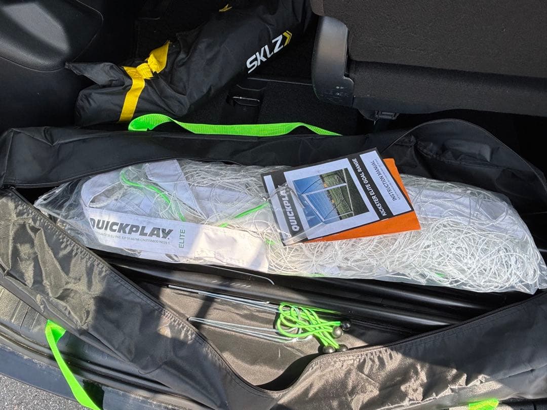 [クイックプレイ] 組立ELITEシリーズ ポータブル サッカーゴール4.9m