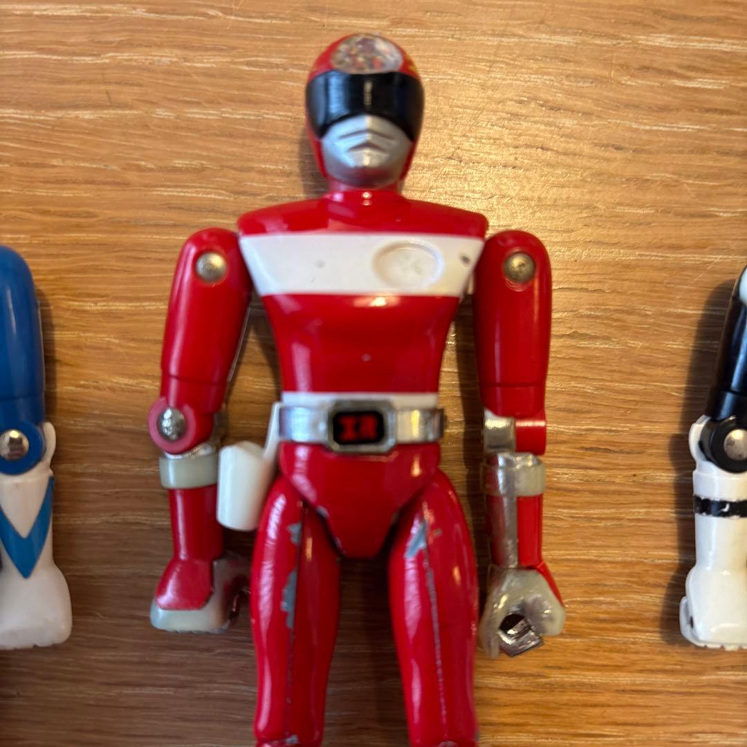 ポピー　超合金　フィギュアセット　電磁マン　サンバルカン　ゴーグルファイブ