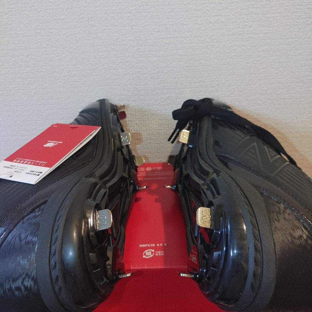 ニューバランス　野球　スパイク 26.5センチ　ブラック　金具 高校野球対応