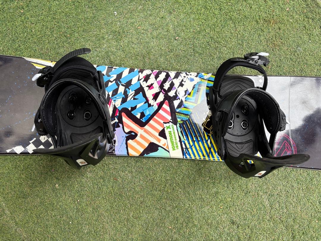 HEAD スノーボード 2点セット 127cm 子供 キッズ ジュニア