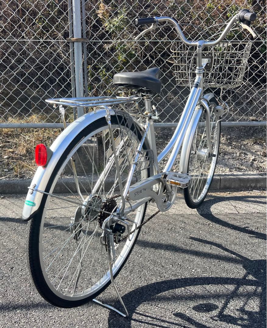 サイクル自転車27インチオートライト付き関東圏配送可能