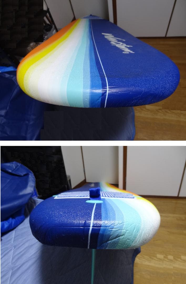 D,s FACTORY　コストコ 8f 青白オレンジ ソフトボード 手渡し