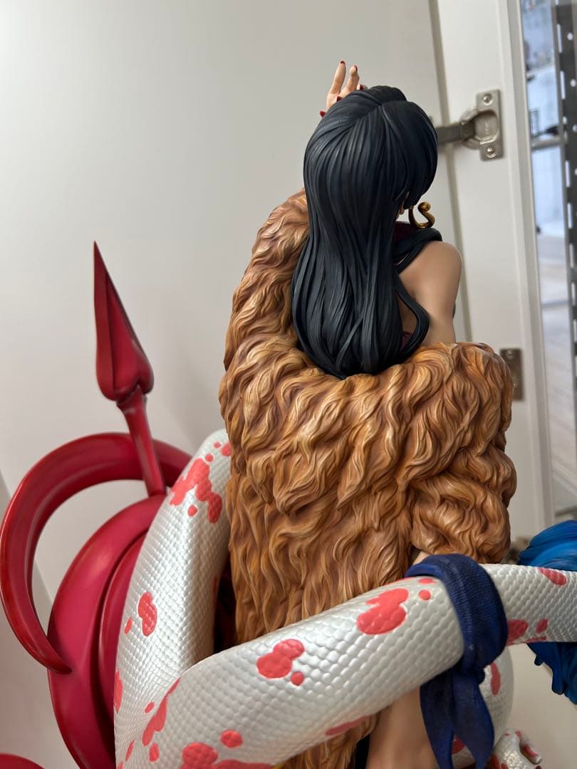 ワンピース　ログコレクション　ハンコック　大型スタチュー