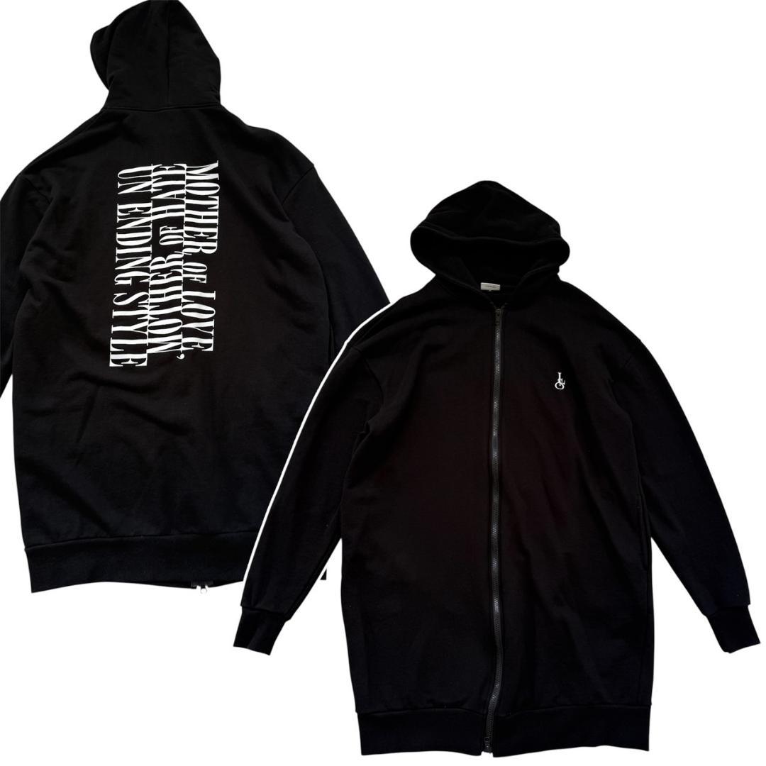 LUNA SEA ダブルジップロングパーカー グッズ ルナシー L