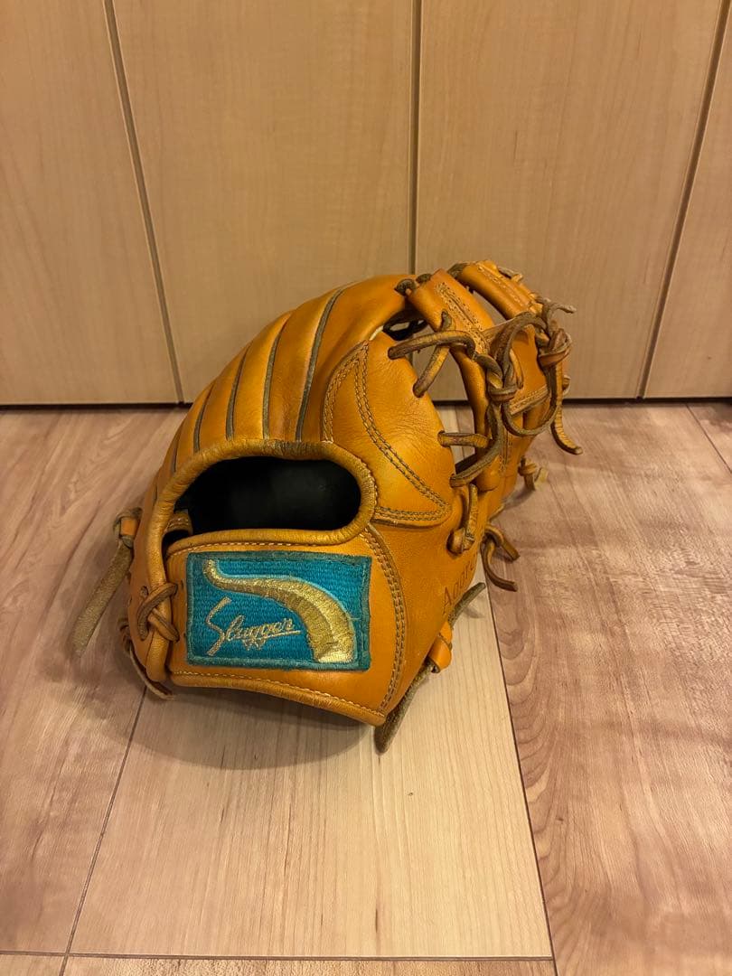 久保田スラッガーグローブ少年軟式KSN-J6オレン ジFジュニア用