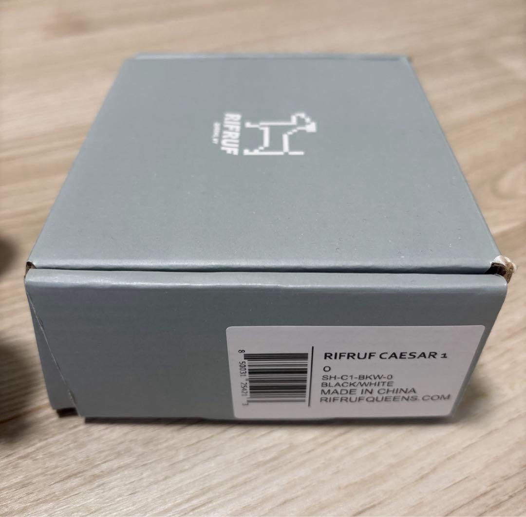 RIFRUF CAESAR1 ブラック サイズ0 靴下付き