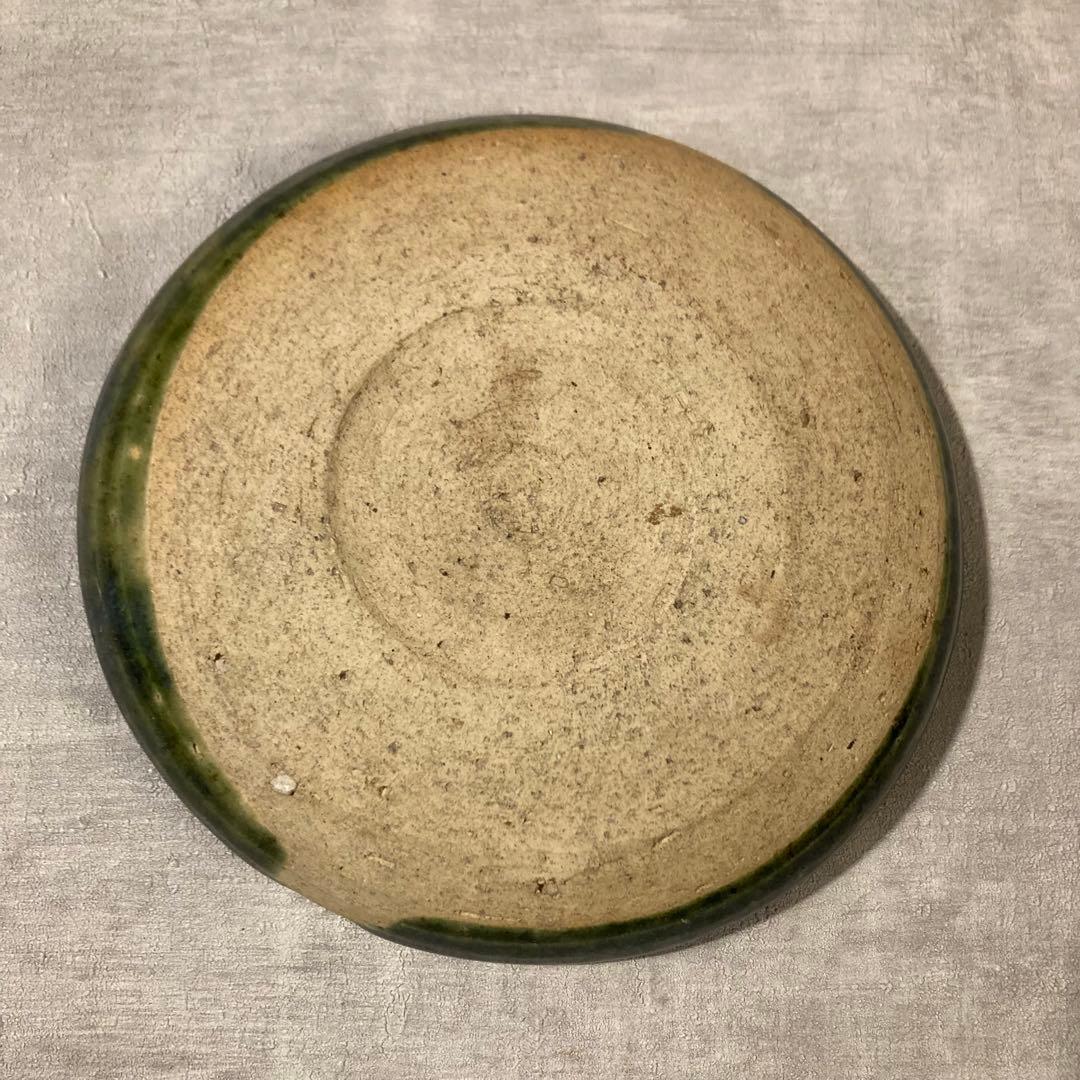 織部 菊柄 皿 6枚セット