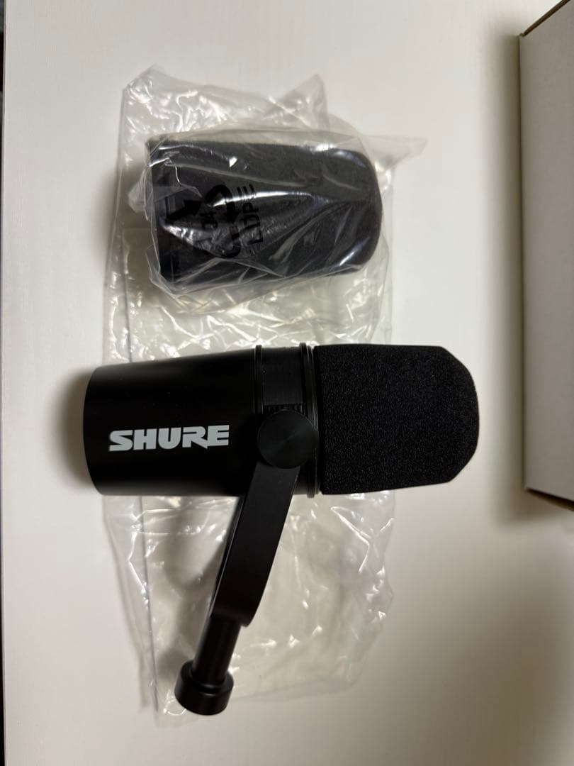 配信機器・PA機器・レコーディング機器 SHURE MV7X PODCAST MICROPHONE
