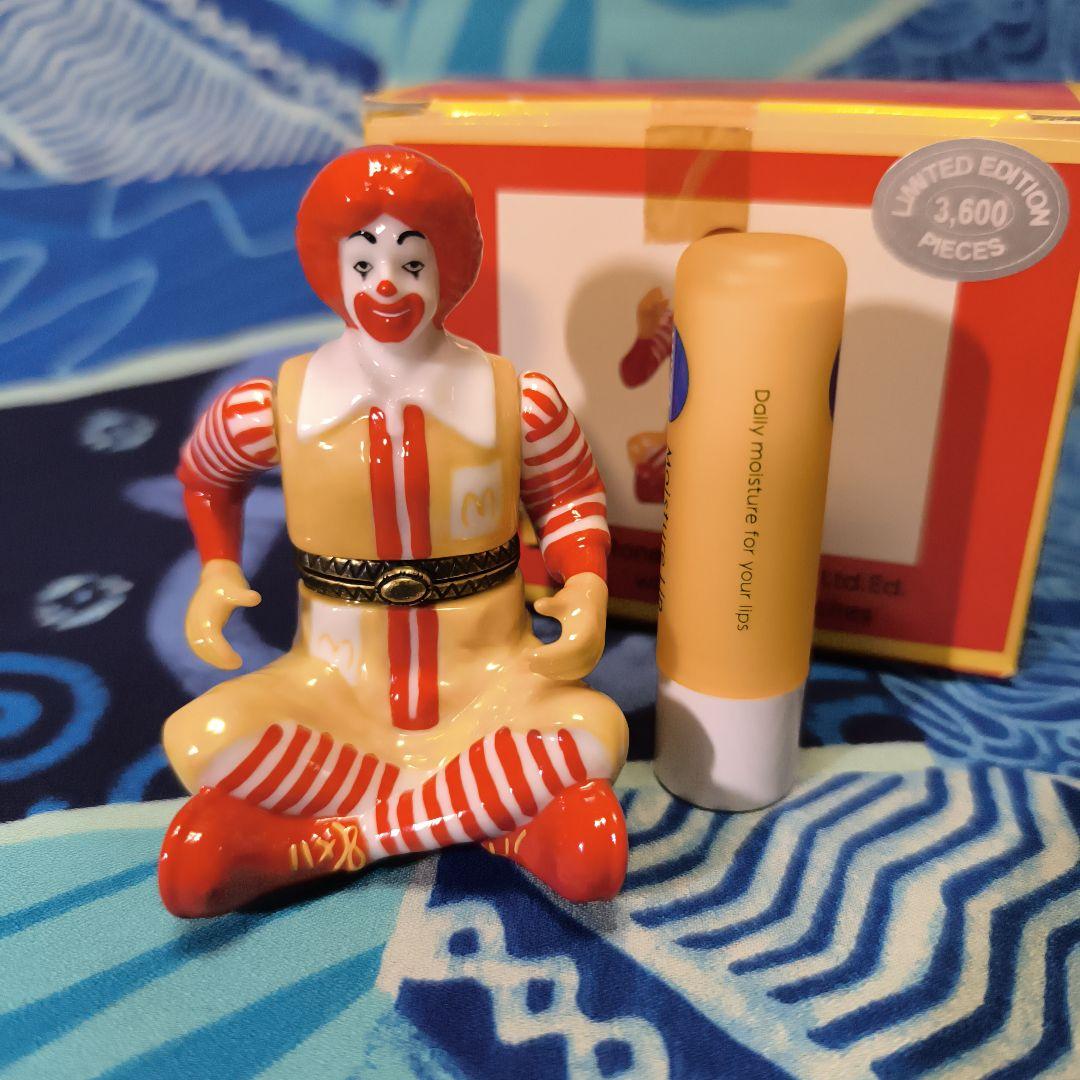 マクドナルド ロナルド・マクドナルド フィギュア 限定版ヒンジボックス