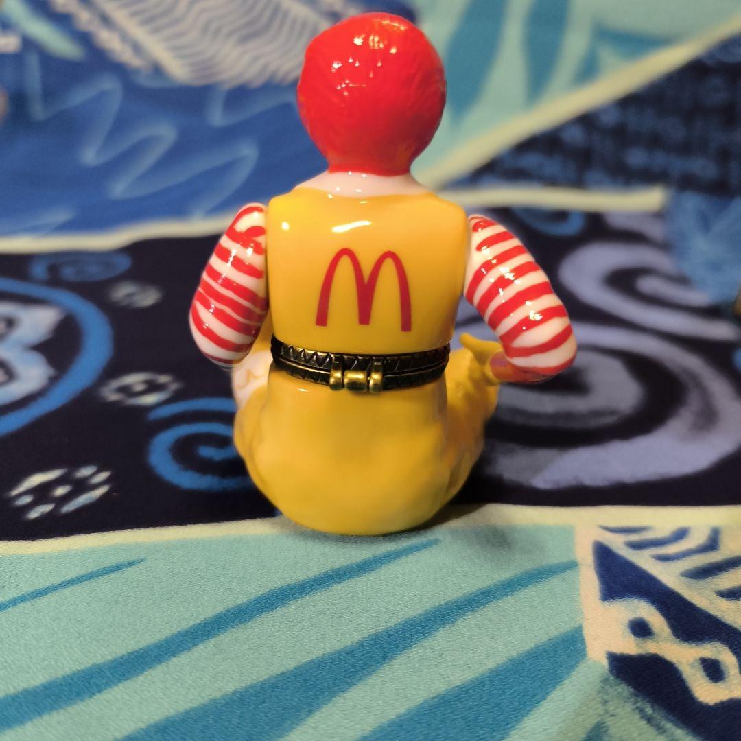 マクドナルド ロナルド・マクドナルド フィギュア 限定版ヒンジボックス